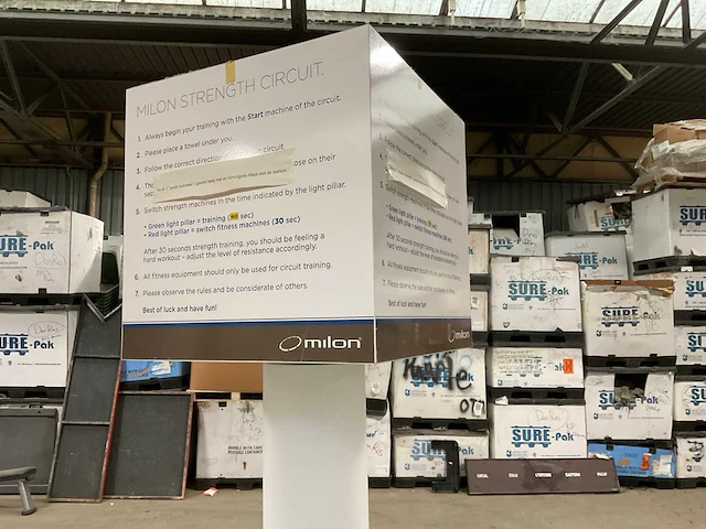Milon cirkel volautomatische fitnessapparaten - afbeelding 33 van  48