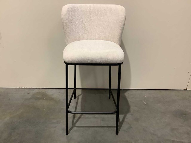 Milton & oldbrook - toledo - wit - barkruk (4x) - afbeelding 3 van  6