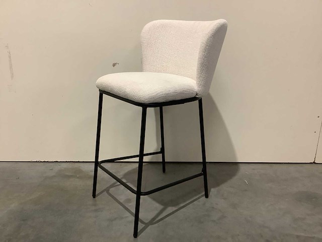 Milton & oldbrook - toledo - wit - barkruk (4x) - afbeelding 1 van  6