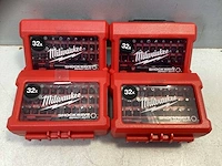 Milwaukee - 4932464240 - bitset (4x) - afbeelding 1 van  3