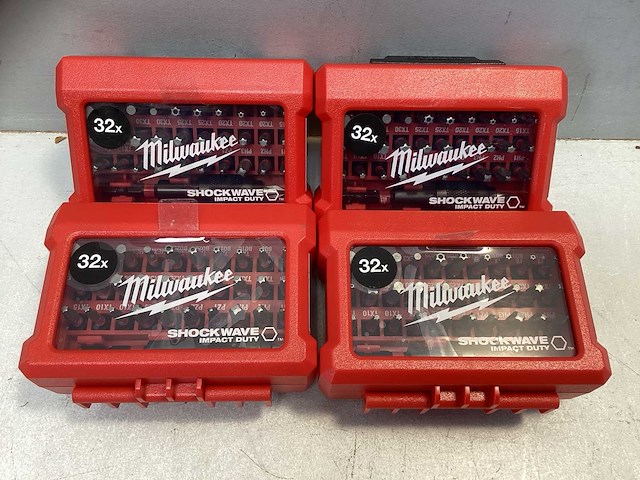 Milwaukee - 4932464240 - bitset (4x) - afbeelding 1 van  3