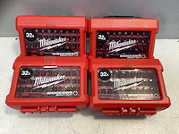 Milwaukee - 4932464240 - bitset (4x) - afbeelding 1 van  3