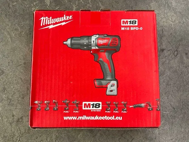 Milwaukee - m18 bpd-0 - compactslagboormachine - afbeelding 4 van  5