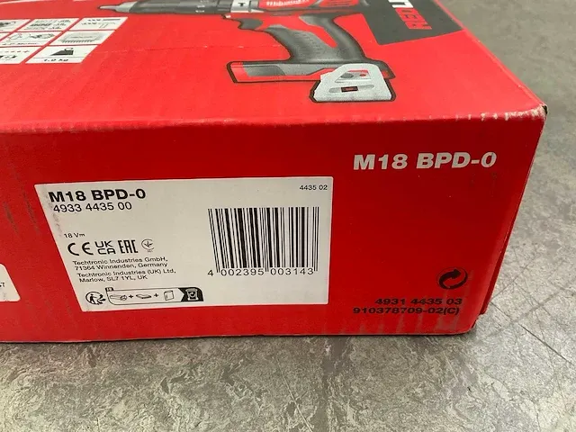 Milwaukee - m18 bpd-0 - compactslagboormachine - afbeelding 5 van  5