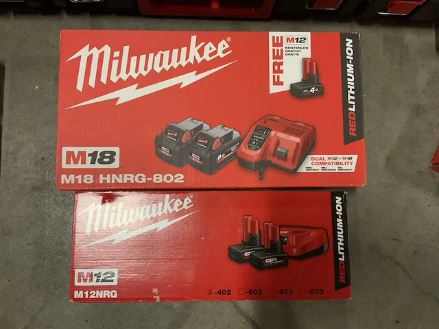 Milwaukee accu gereedschap - afbeelding 10 van  10