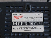 Milwaukee acculader type c 12 c - afbeelding 2 van  2