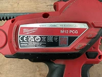 Milwaukee m12 pcg lijmpistool - afbeelding 4 van  5