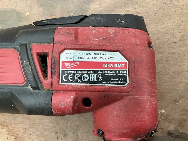 Milwaukee m18 bmt multi-tool - afbeelding 3 van  3