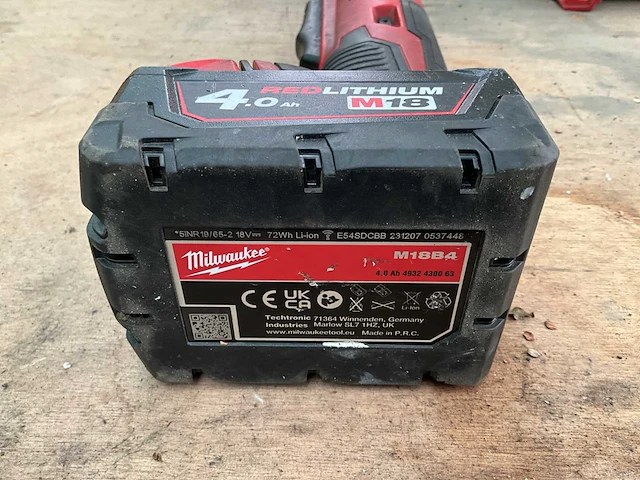 Milwaukee m18 braid haakse slagschroevendraaier - afbeelding 4 van  4