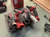 Milwaukee m18 cgs55 cirkelzaagmachine (2x) - afbeelding 2 van  4