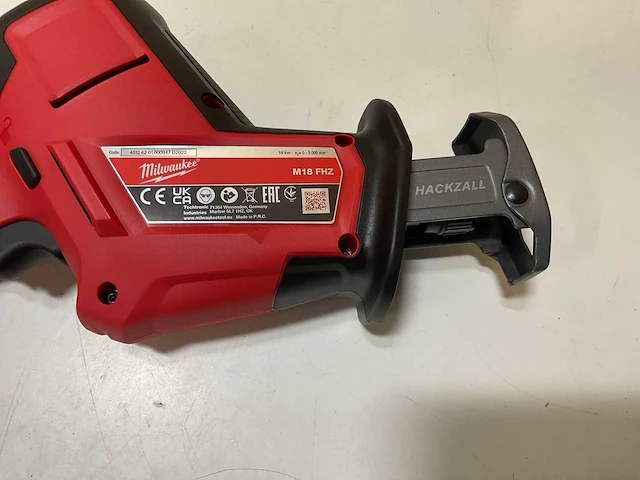 Milwaukee m18 fhz-0x reciprozaag - afbeelding 3 van  12