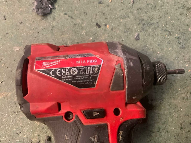 Milwaukee m18 fid2 boormachine (2x) - afbeelding 4 van  4