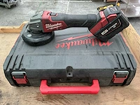 Milwaukee m18 fsag125x haakse slijpmachine