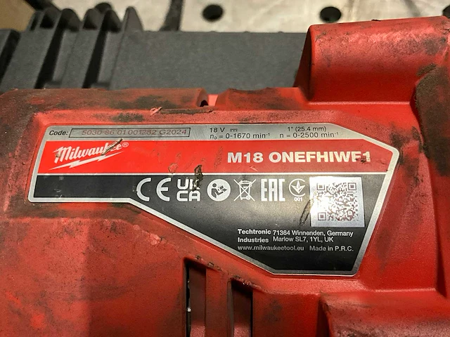 Milwaukee m18 onefhiwf1 slagmoersleutel - afbeelding 6 van  6