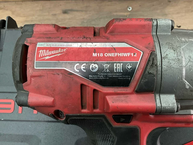 Milwaukee m18 onefhiwf12 slagmoersleutel - afbeelding 4 van  6