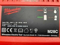Milwaukee m28 accu en lader - afbeelding 5 van  5