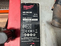 Milwaukee ms 305 db afkortcirkelzaagmachine - afbeelding 10 van  18
