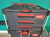 Milwaukee packout™ gereedschapskoffer met o.a. drie lades - afbeelding 5 van  7