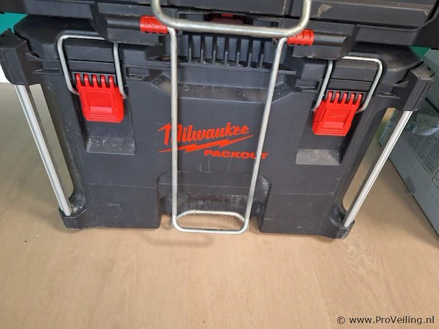 Milwaukee packout™ gereedschapskoffer met o.a. drie lades - afbeelding 7 van  7