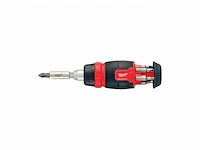 Milwaukee ratelschroevendraaier multi-bit 8 in 1 compact – 4932480581 - afbeelding 2 van  4