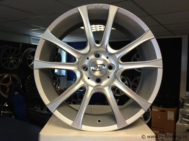 Mim misano aluminium velgenset - 4x100 7j et37 - afbeelding 1 van  1