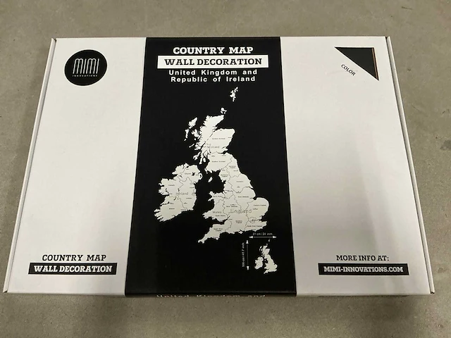 Mimi innovations united kingdom country map (4x) - afbeelding 1 van  5