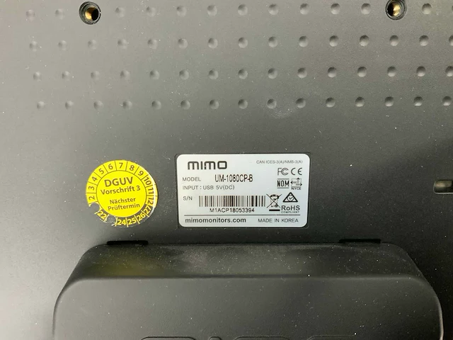 Mimo um-1080cp-b 10-inch touchscreen monitor (4x) - afbeelding 4 van  4