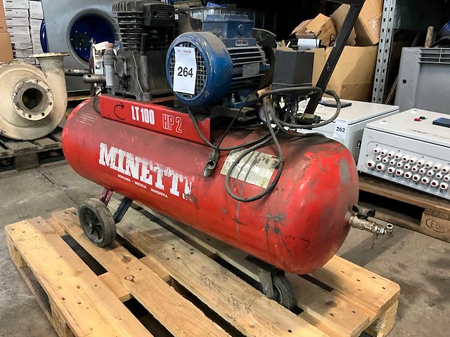 Minetti lt100 hp 2 compressor - afbeelding 1 van  6