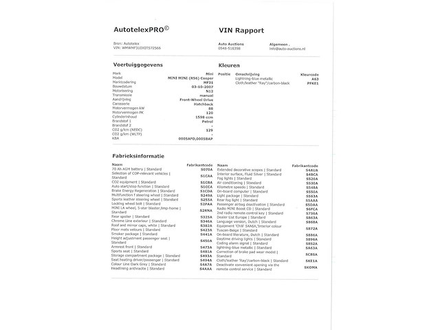 Mini 1.6 cooper chili 2007, 68-xz-gx - afbeelding 18 van  25