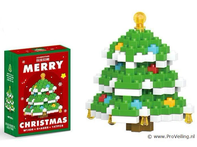 Mini building block set christmas - afbeelding 1 van  1