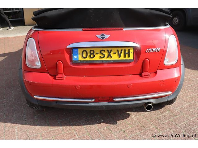 Mini cooper cabrio - 1.6 benzine | apk tot mei 2026 | kenteken: 08-sx-vh - afbeelding 22 van  25