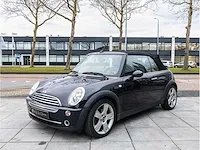 Mini cooper cabrio 1.6 chili 2006 lederen bekleding stoelverwarming parkeersensoren climate control 17"inch, 90-tf-sj - afbeelding 4 van  38