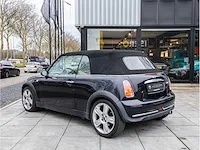 Mini cooper cabrio 1.6 chili 2006 lederen bekleding stoelverwarming parkeersensoren climate control 17"inch, 90-tf-sj - afbeelding 7 van  38