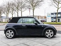 Mini cooper cabrio 1.6 chili 2006 lederen bekleding stoelverwarming parkeersensoren climate control 17"inch, 90-tf-sj - afbeelding 11 van  38
