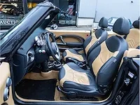 Mini cooper cabrio 1.6 chili 2006 lederen bekleding stoelverwarming parkeersensoren climate control 17"inch, 90-tf-sj - afbeelding 17 van  38