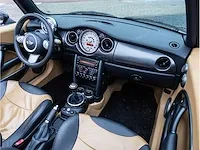 Mini cooper cabrio 1.6 chili 2006 lederen bekleding stoelverwarming parkeersensoren climate control 17"inch, 90-tf-sj - afbeelding 19 van  38