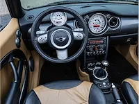 Mini cooper cabrio 1.6 chili 2006 lederen bekleding stoelverwarming parkeersensoren climate control 17"inch, 90-tf-sj - afbeelding 21 van  38