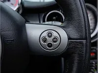 Mini cooper cabrio 1.6 chili 2006 lederen bekleding stoelverwarming parkeersensoren climate control 17"inch, 90-tf-sj - afbeelding 28 van  38