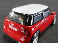 Mini cooper rood-wit - afbeelding 2 van  3