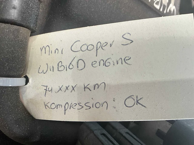 Mini cooper s - w11b16d - car engine - afbeelding 5 van  5