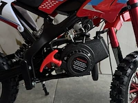 Mini crossmotor 49 cc ultra, db01, rood, bouwjaar 2024 - afbeelding 4 van  9