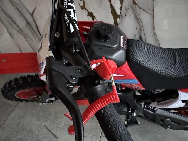 Mini crossmotor 49 cc ultra, db01, rood, bouwjaar 2024 - afbeelding 5 van  9