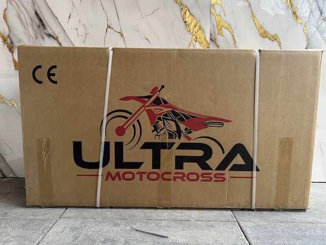 Mini crossmotor 49 cc ultra, db01, rood, bouwjaar 2024 - afbeelding 9 van  9