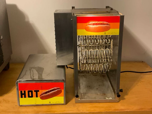 Mini dogeroo 8008ex hotdog warmer - afbeelding 2 van  3