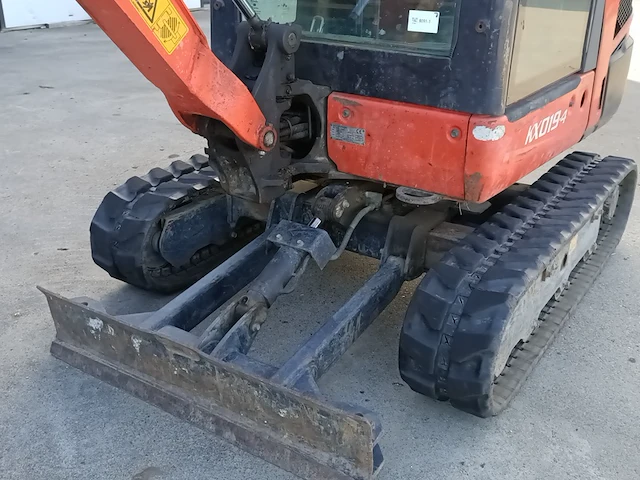 Mini graafmachine, kubota, kx019-4, 2012 - afbeelding 7 van  44