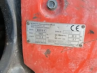 Mini graafmachine, kubota, kx019-4, 2012 - afbeelding 8 van  44