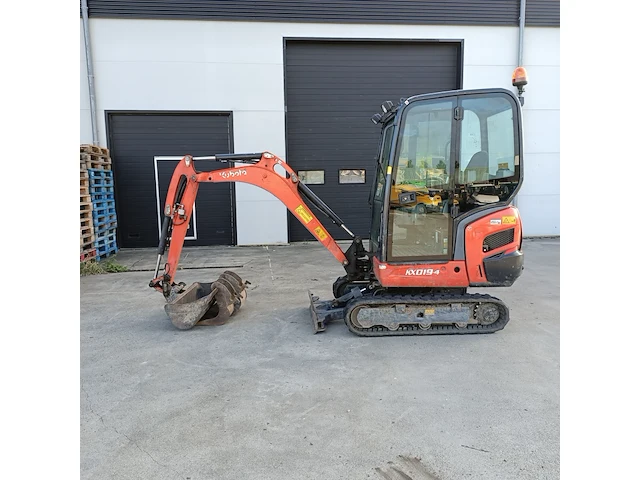 Mini graafmachine, kubota, kx019-4, 2012 - afbeelding 12 van  44