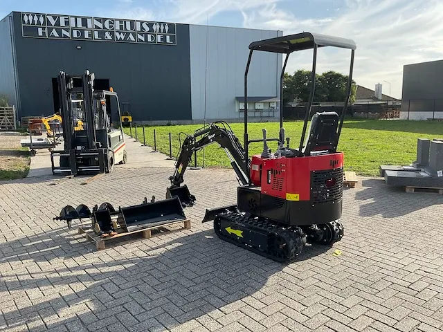 Mini graafmachine met toebehoren - afbeelding 12 van  21