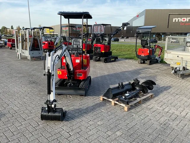 Mini graafmachine met toebehoren - afbeelding 12 van  27