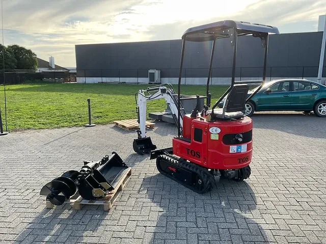 Mini graafmachine met toebehoren - afbeelding 24 van  27